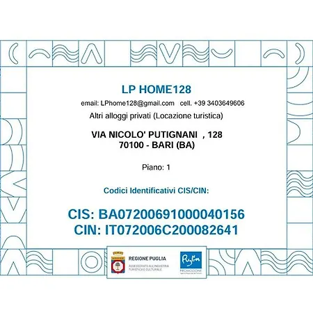 Daire Lp Home128 Bari